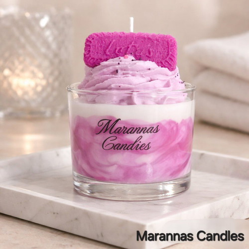 Soy wax scented candle Butter Caramel new