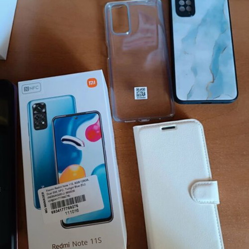 Xiaomi Redmi Note 11s 128GB smartphone like new, blue