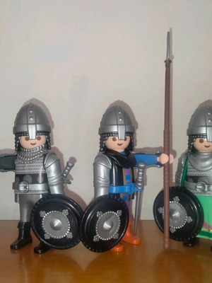 Playmobil πακέτο ιπποτών 4 σαν καινούργιο