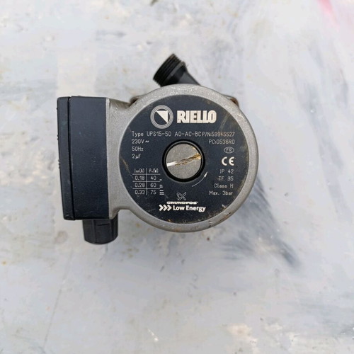 Riello circulator pump used for gas boilers
