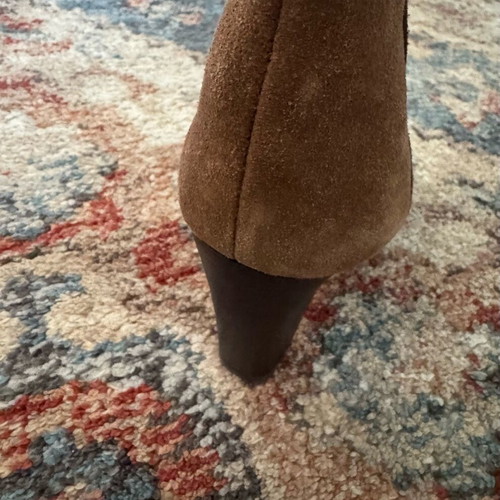 Massimo Dutti brown boots size 38 like new