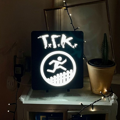 Lex LED Light Box new, modern decorative lamp