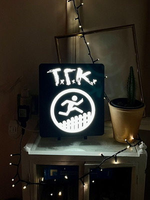Lex LED Light Box new, modern decorative lamp
