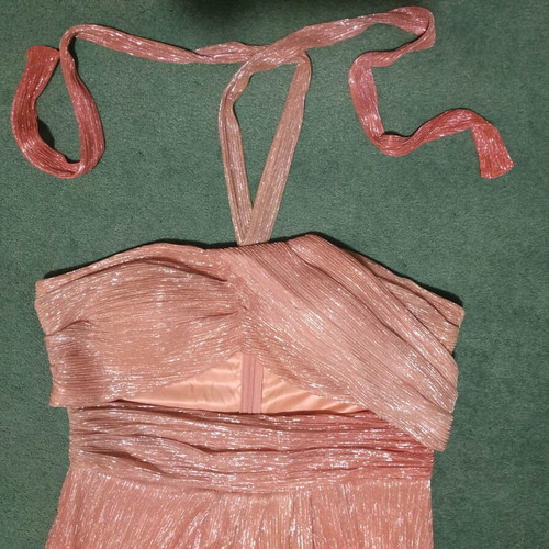 Karavan dress like new, red pink, size L 40 12