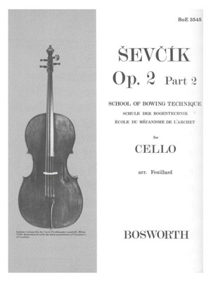 Sevcik Op. 2 Part 2 για βιολοντσέλο, καινούργιο