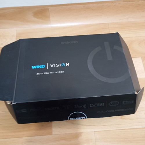 Wind Android TV Box used, good working condition