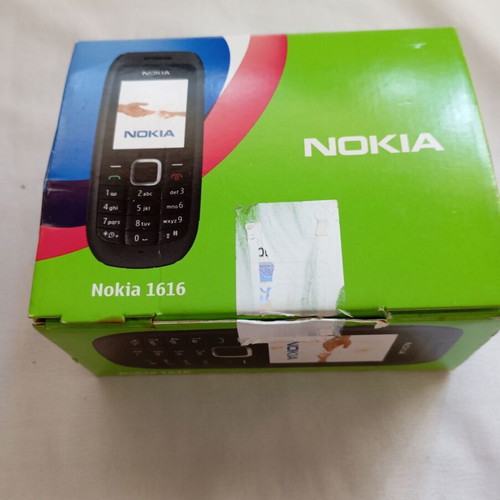 Nokia 1616-2 Retro mobile phone used, for parts with original box and booklet