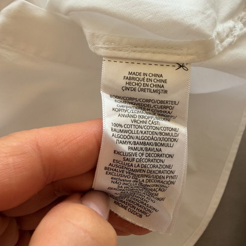Ralph Lauren Παιδικό Λευκό Πουκάμισο Μέγεθος 8 Σαν Καινούργιο