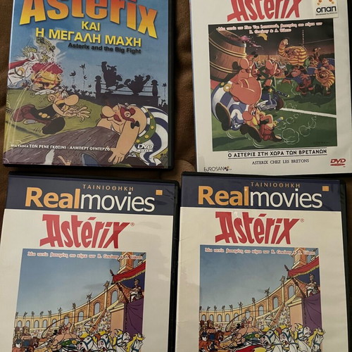 Asterix 4 DVD like new with subtitles
