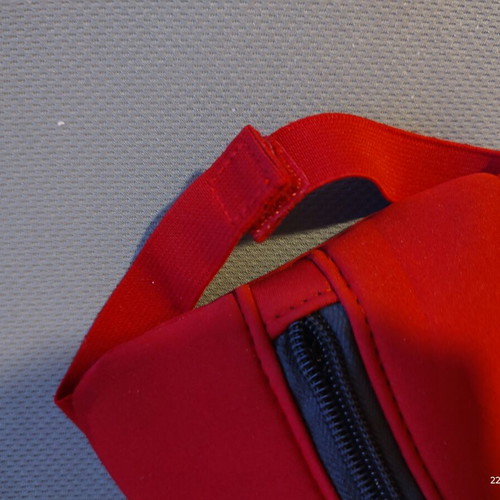Chicco insulated bottle bag, red