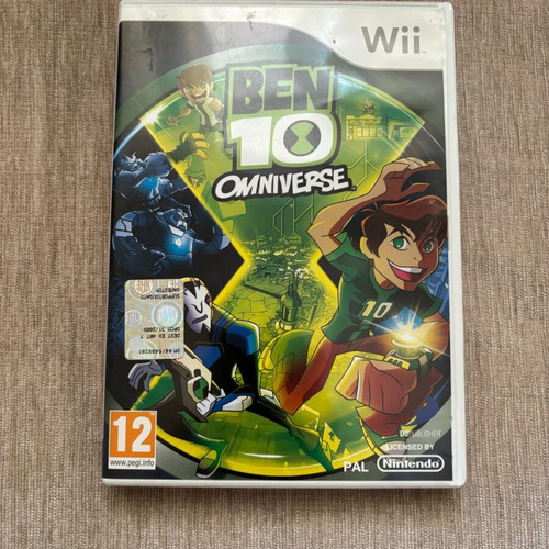 Ben 10 Omniverse Nintendo Wii game used, complete PAL