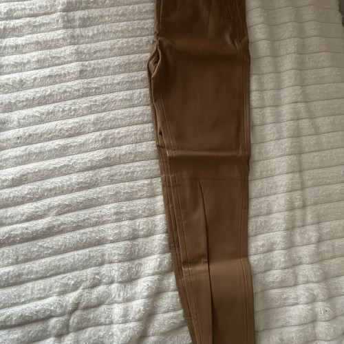 Zara leggings new, beige, size XS