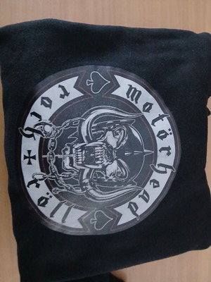 Motorhead hoodie sweatshirt used, size large, black