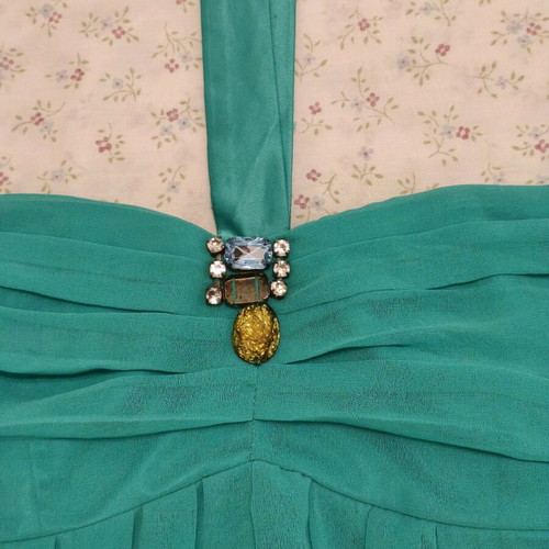 Veraman dress On Line like new with crystals, size M 38 10