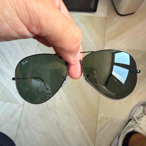 Ray-Ban Aviator Large Metal II RB3026 sunglasses, black