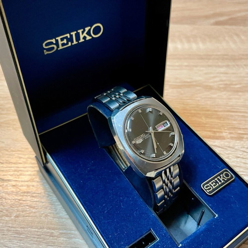 Seiko 5 6119-7083 vintage like new, gray