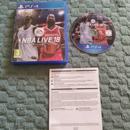 Nba Live 18 game used for PlayStation 4