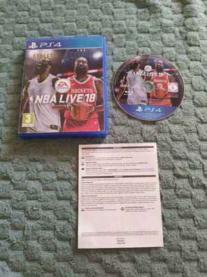 Nba Live 18 game used for PlayStation 4