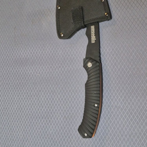 Ausonia 32cm multitool axe new with non-slip handle