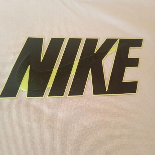 Nike kids t shirt Large like new, white with vinyl logo