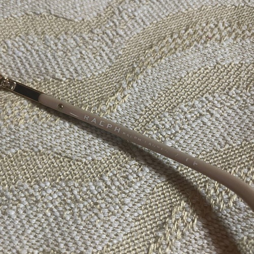 Ralph Lauren sunglasses used, authentic cream acetate