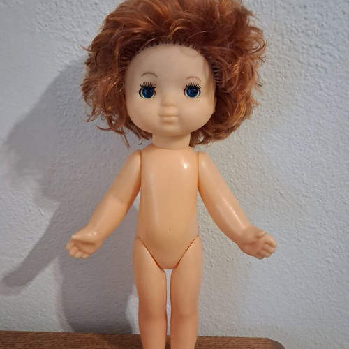 Vintage USSR doll 35cm used