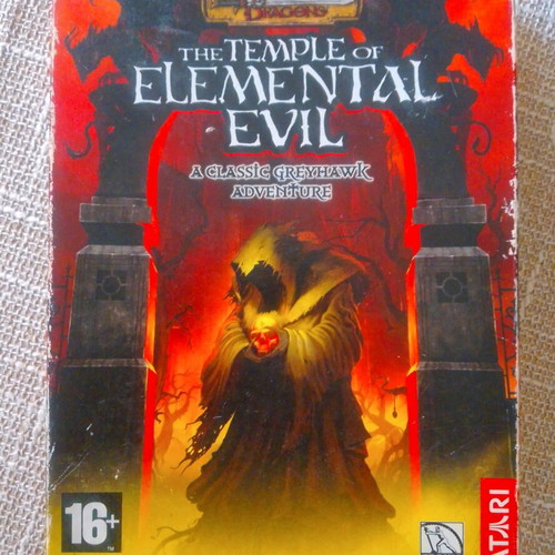 The Temple of Elemental Evil PC game used, Dungeons & Dragons RPG