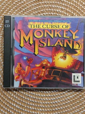 The Curse of Monkey Island παιχνίδι PC σε 2 CD