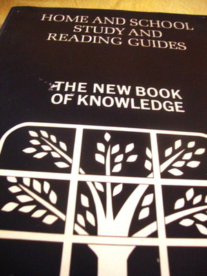 Home and school study and reading guides new book of knowledge