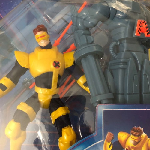Cyclops figure X-Men 92 animated vintage used with Apocalypse Droid