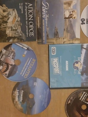 Travel DVDs used, documentary, set