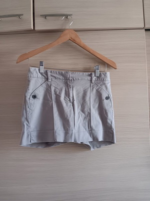 Γυναικείο Σορτσάκι Zara σαν καινούργιο, γκρι, μέγεθος S