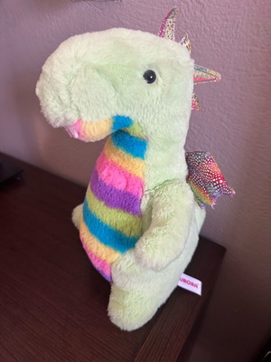 Plush dragon colorful like new