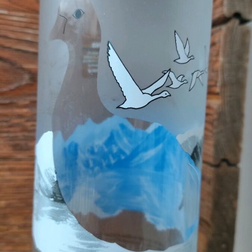 Grey Goose bottle used for collectors and crafts