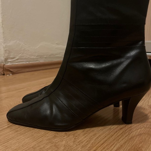 Boxer leather shoes used, size 39, boots