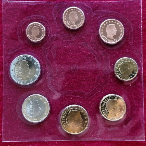 Luxembourg Uncirculated Coin Set 2003