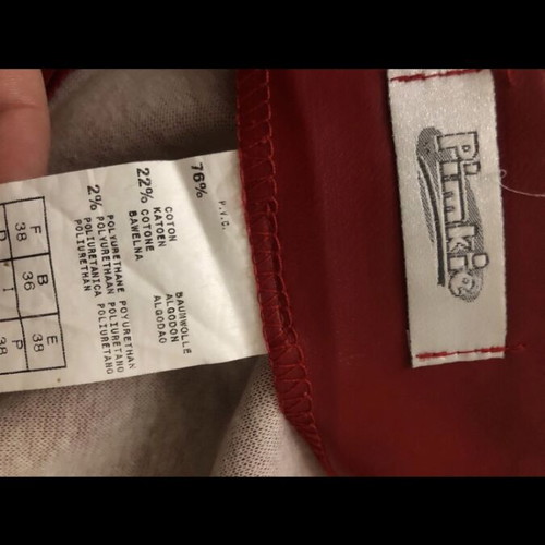 Leather skirt Achilleas Accessories red size S like new