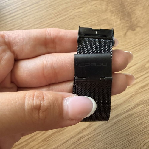CRRJU 2258 Black Watch like new with Milanese Mesh Bracelet