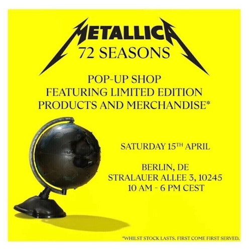 Metallica 72 Seasons 2LP like new, signed by Robert Trujillo