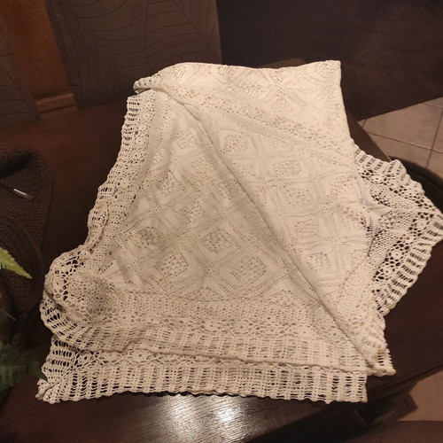 Handmade blanket with tiripli new 2x220