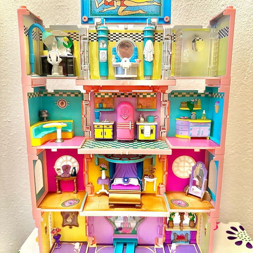 Συλλεκτικό παιχνίδι Polly Pocket Bluebird Deluxe Mansion 1999 σαν καινούργιο