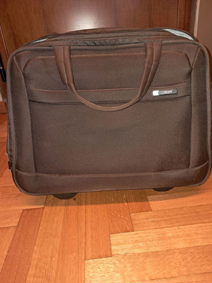 Professional rolling bag Jaguar like new, brown