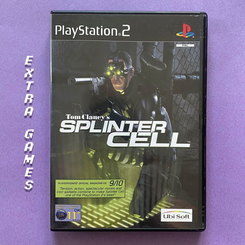 Tom Clancy's Splinter Cell PlayStation 2 game used, good condition
