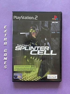 Tom Clancy's Splinter Cell παιχνίδι PlayStation 2 μεταχειρισμένο, καλή κατάσταση