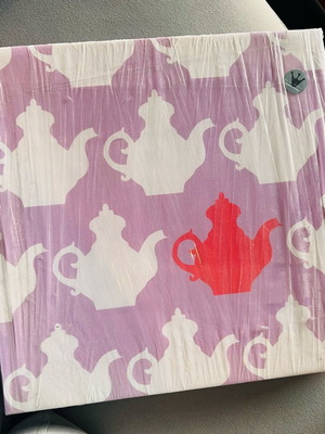 Canvas wall art for kids room new, teapot theme 35x35