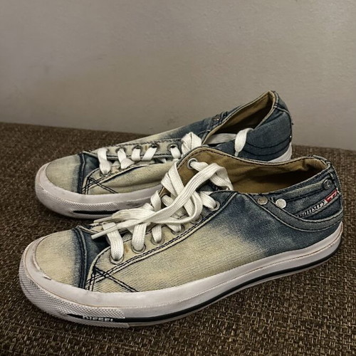Diesel shoes used, size 37, white and blue