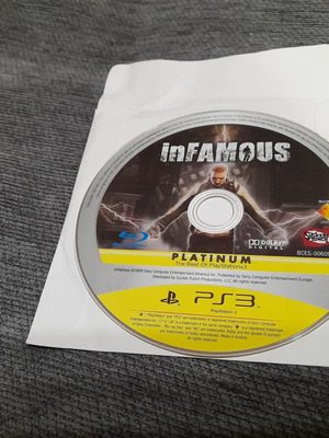 Infamous PlayStation 3 PS3 game like new