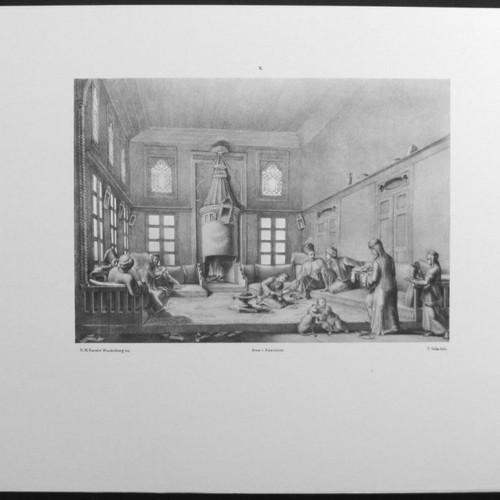 Stackelberg Costumes and Customs of 1821 Period Album with 10 Lithographs like new