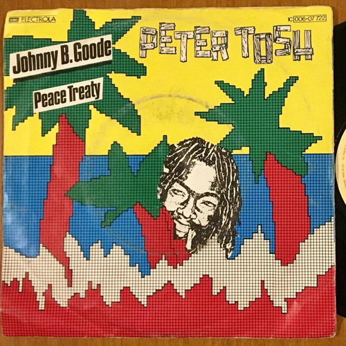 Peter Tosh Johnny B. Good 7" Vinyl Single used, reggae