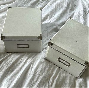 2 κουτιά ικεα